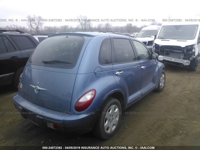 3A4FY58B96T348018 - 2006 CHRYSLER PT CRUISER TOURING BLUE photo 4