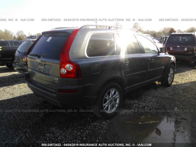 YV1CZ852951185480 - 2005 VOLVO XC90 V8 GRAY photo 4