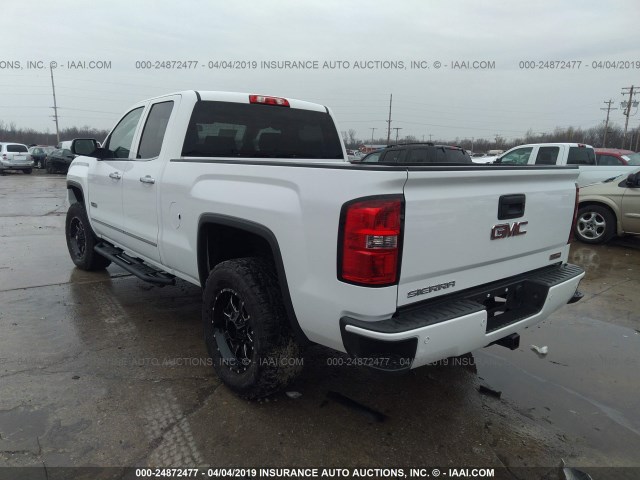 1GTV2VEC9FZ420828 - 2015 GMC SIERRA K1500 SLT WHITE photo 3