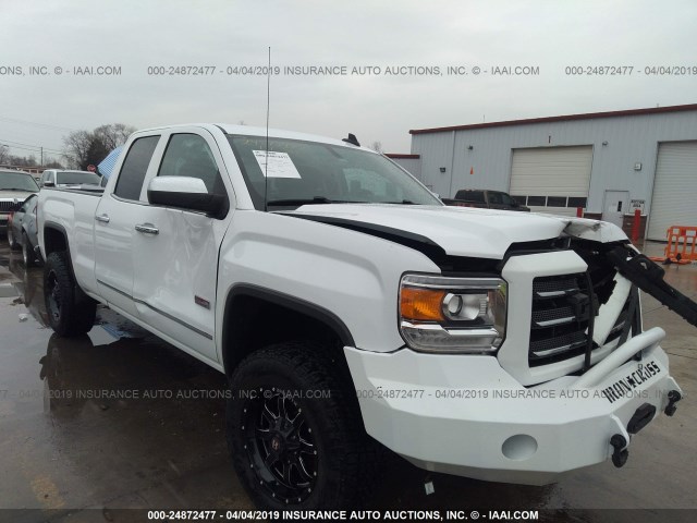 1GTV2VEC9FZ420828 - 2015 GMC SIERRA K1500 SLT WHITE photo 6