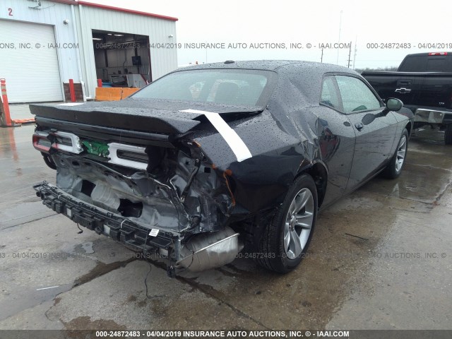 2C3CDZAG7JH245879 - 2018 DODGE CHALLENGER SXT GRAY photo 4