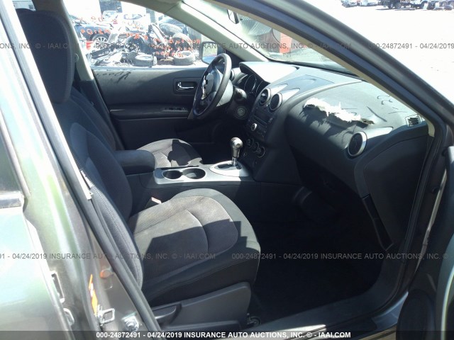 JN8AS58V18W402988 - 2008 NISSAN ROGUE S/SL GRAY photo 5