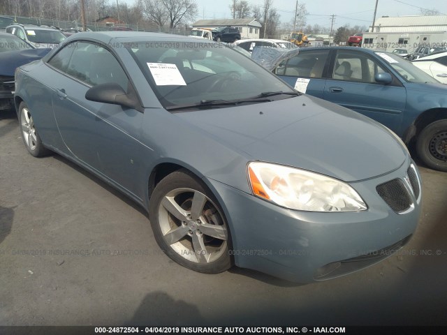 1G2ZH351274146068 - 2007 PONTIAC G6 GT Light Blue photo 1