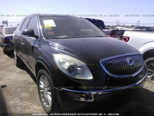 5GAER23728J246376 - 2008 BUICK ENCLAVE CXL BLACK photo 1