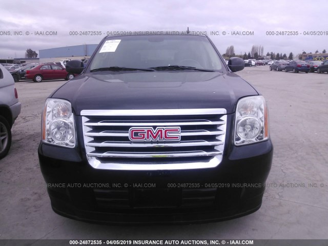 1GKFC13548R205735 - 2008 GMC YUKON HYBRID BLACK photo 6