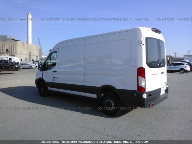 1FTYR2CM4JKB20845 - 2018 FORD TRANSIT T-250 WHITE photo 3