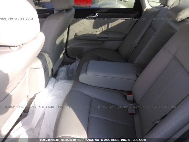 JNKBY01EX8M500178 - 2008 INFINITI M45 SPORT ნაცრისფერი ფოტო 8