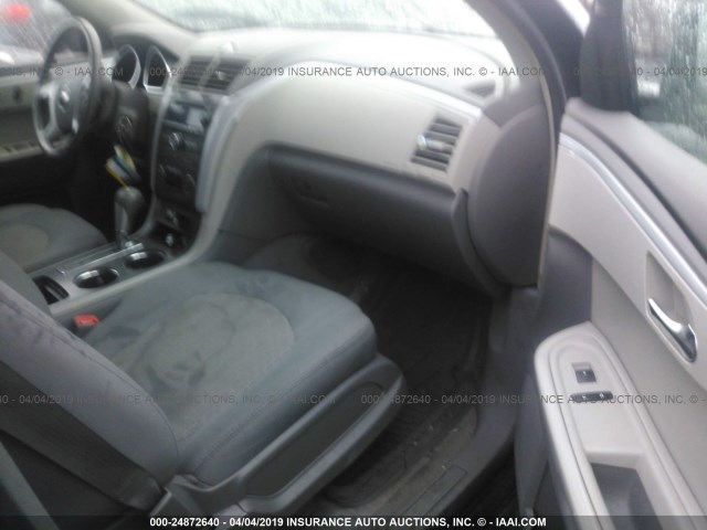 1GNER23D49S128272 - 2009 CHEVROLET TRAVERSE LT BLACK photo 5