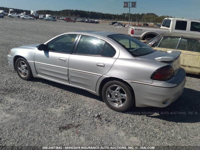 1G2NW52E73M668423 - 2003 PONTIAC GRAND AM GT SILVER photo 3