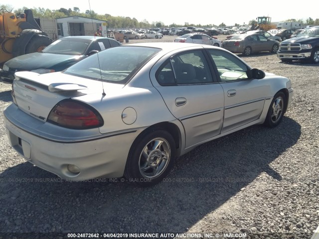 1G2NW52E73M668423 - 2003 PONTIAC GRAND AM GT SILVER photo 4