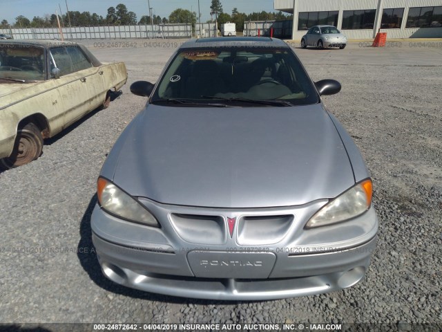 1G2NW52E73M668423 - 2003 PONTIAC GRAND AM GT SILVER photo 6