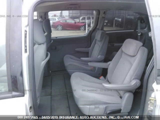 2D4GP44L06R868118 - 2006 DODGE GRAND CARAVAN SXT SILVER photo 8