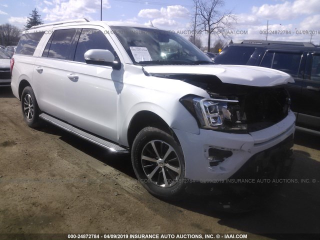 1FMJK1JT2JEA11935 - 2018 FORD EXPEDITION MAX XLT WHITE photo 1