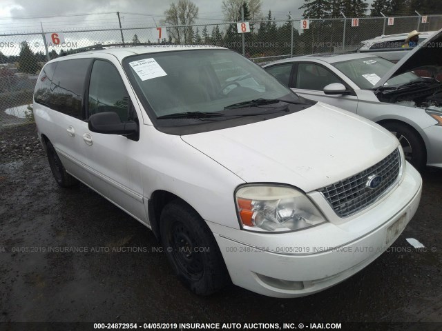 2FMZA52227BA15961 - 2007 FORD FREESTAR SEL WHITE photo 1