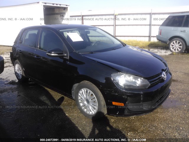 WVWDA7AJ6CW033018 - 2012 VOLKSWAGEN GOLF 黑色 照片 1