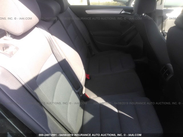 WVWDA7AJ6CW033018 - 2012 VOLKSWAGEN GOLF 黑色 照片 8