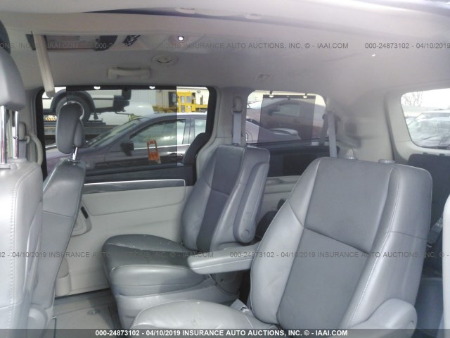 2V4RW3D17AR306166 - 2010 VOLKSWAGEN ROUTAN SE BLUE photo 8