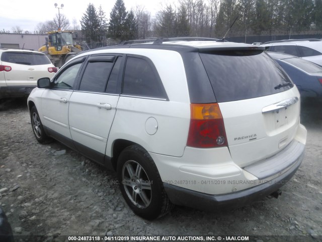 2A8GF68X28R649259 - 2008 CHRYSLER PACIFICA TOURING WHITE photo 3