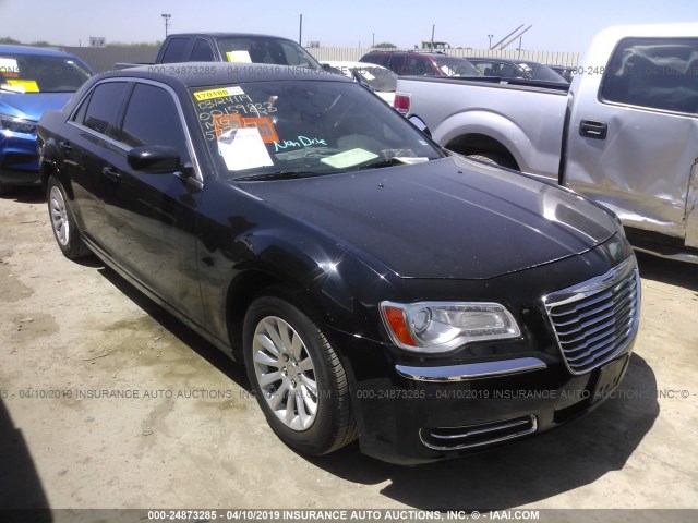 2C3CCAAG3DH577651 - 2013 CHRYSLER 300 BLACK photo 1