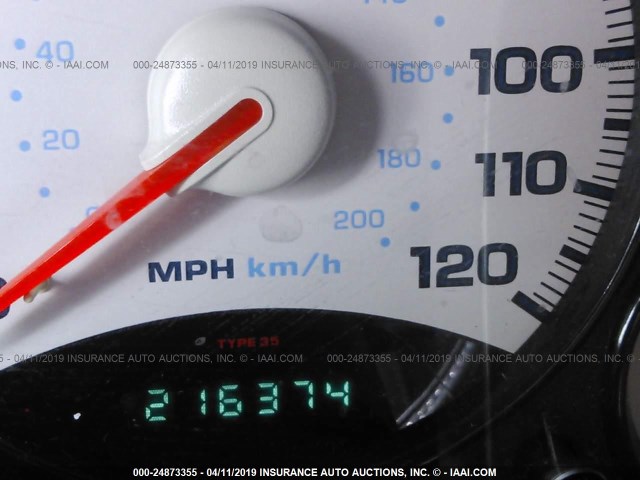 1J4GL38K33W636016 - 2003 JEEP LIBERTY RENEGADE BLACK photo 7