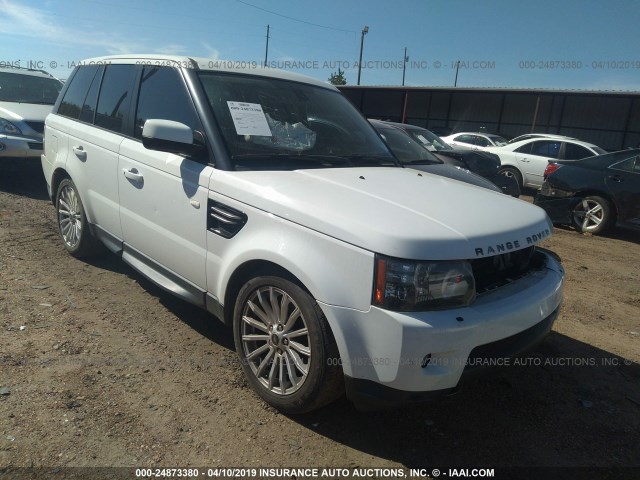 SALSF2D46DA793166 - 2013 LAND ROVER RANGE ROVER SPORT HSE WHITE photo 1