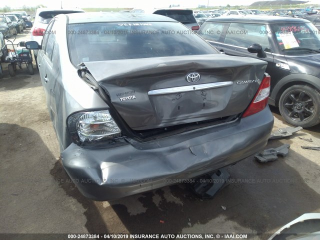 JTDBE32K130182614 - 2003 TOYOTA CAMRY LE/XLE 灰色 照片 6
