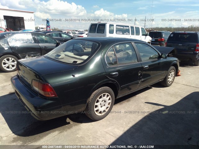 JN1CA21D7WT600211 - 1998 NISSAN MAXIMA GLE/GXE/SE GREEN photo 4