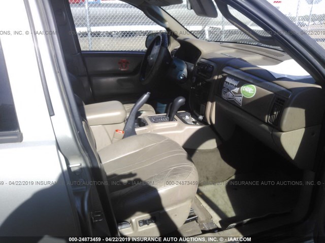 1J4GW48N94C318914 - 2004 JEEP GRAND CHEROKEE LAREDO/COLUMBIA/FREEDOM 银色 照片 5