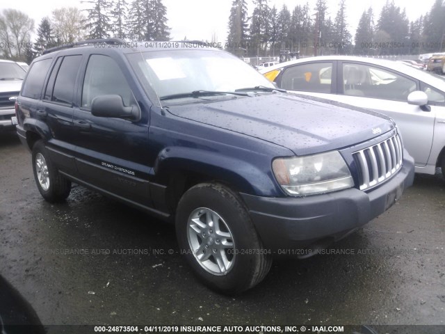 1J4GW48S54C427277 - 2004 JEEP GRAND CHEROKEE LAREDO/COLUMBIA/FREEDOM 蓝色 照片 1