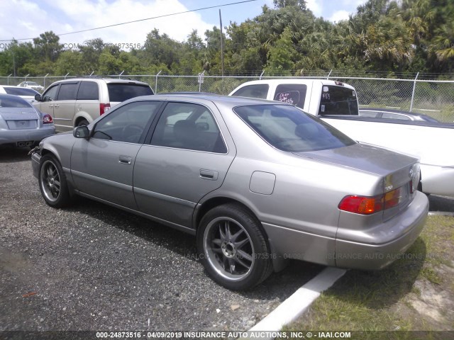 4T1BG22K2YU688081 - 2000 TOYOTA CAMRY CE/LE/XLE 棕色 照片 3