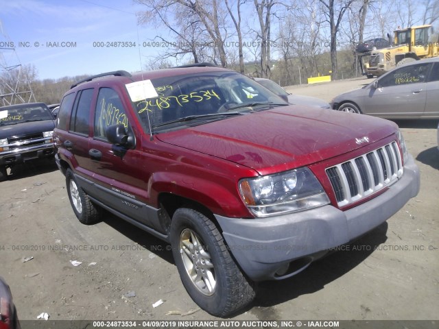 1J4GW48N34C374573 - 2004 JEEP GRAND CHEROKEE LAREDO/COLUMBIA/FREEDOM 红色 照片 1