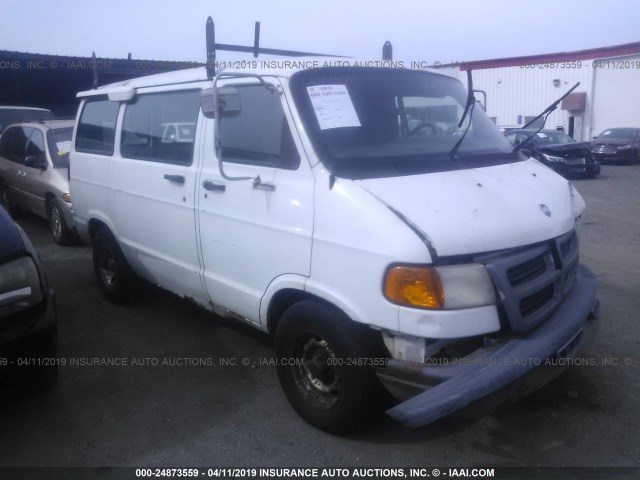 2B7HB11X1YK140955 - 2000 DODGE RAM VAN B1500 白色 照片 1