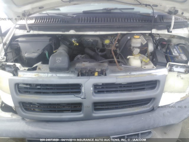 2B7HB11X1YK140955 - 2000 DODGE RAM VAN B1500 白色 照片 10