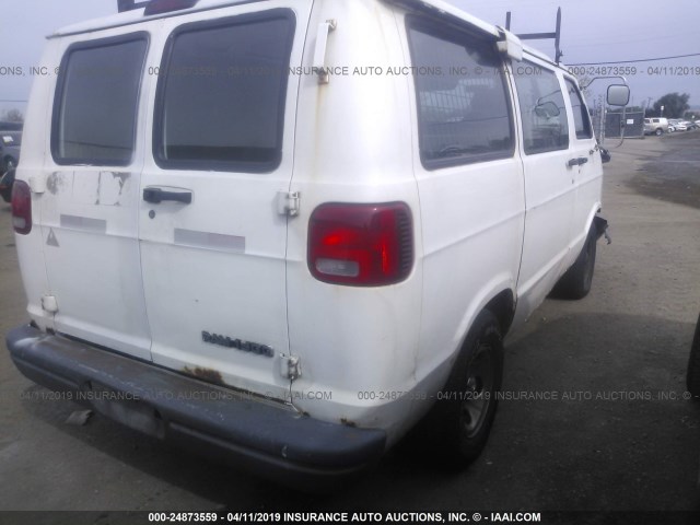 2B7HB11X1YK140955 - 2000 DODGE RAM VAN B1500 白色 照片 4
