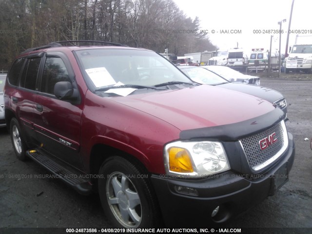 1GKDT13S522200783 - 2002 GMC ENVOY RED photo 1