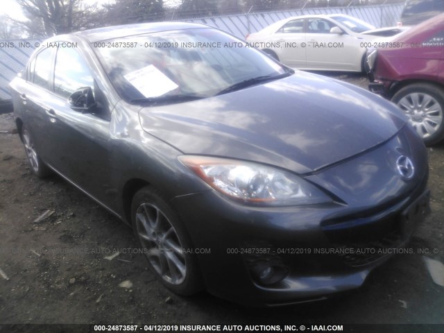 JM1BL1V51C1586474 - 2012 MAZDA 3 S GRAY photo 1