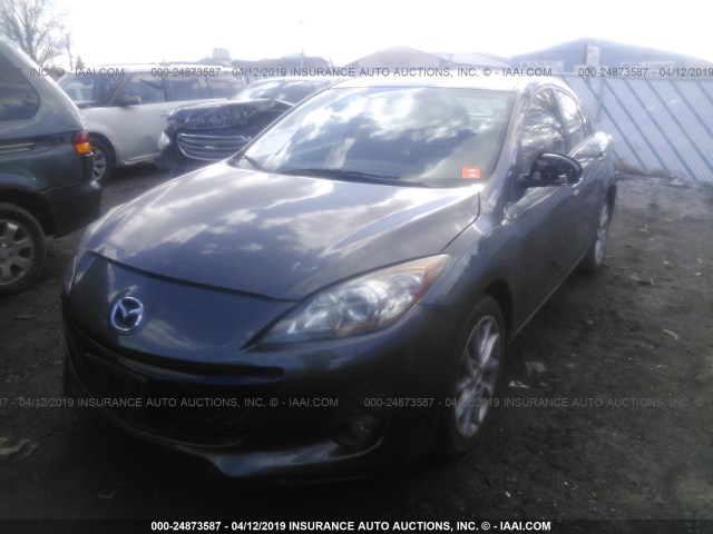 JM1BL1V51C1586474 - 2012 MAZDA 3 S GRAY photo 2