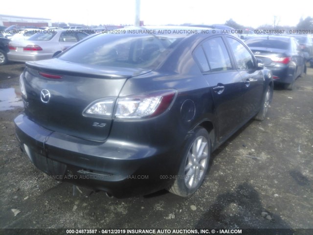 JM1BL1V51C1586474 - 2012 MAZDA 3 S GRAY photo 4