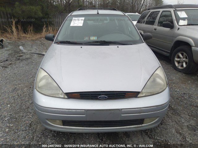 1FAHP36372W196784 - 2002 FORD FOCUS SE/SE COMFORT/ZTW/SE SPRT SILVER photo 6