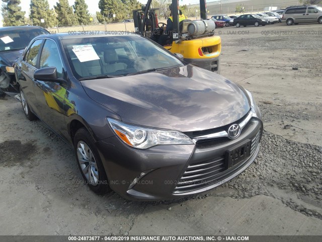 4T4BF1FK5GR567900 - 2016 TOYOTA CAMRY LE/XLE/SE/XSE GRAY photo 1