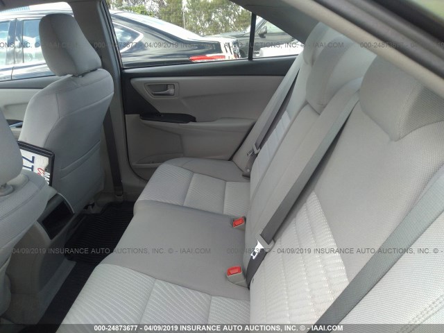 4T4BF1FK5GR567900 - 2016 TOYOTA CAMRY LE/XLE/SE/XSE GRAY photo 8