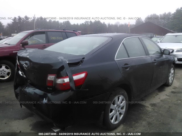 4T4BE46K19R059382 - 2009 TOYOTA CAMRY SE/LE/XLE BLACK photo 4