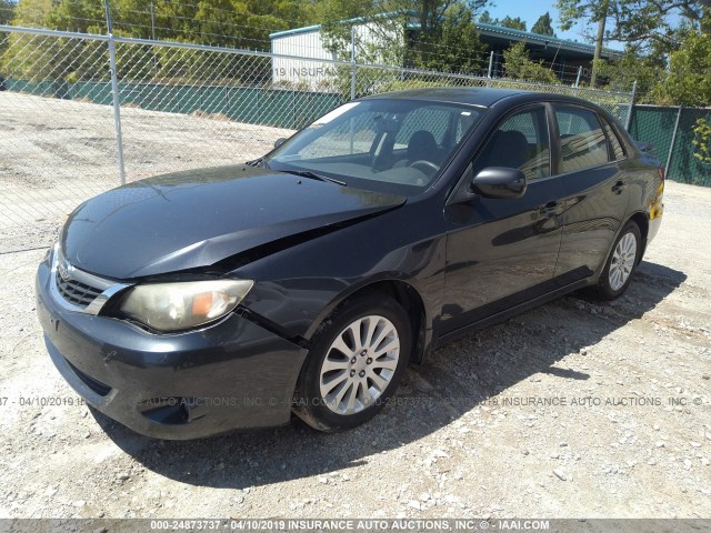 JF1GE61638H501442 - 2008 SUBARU IMPREZA 2.5I GRAY photo 2