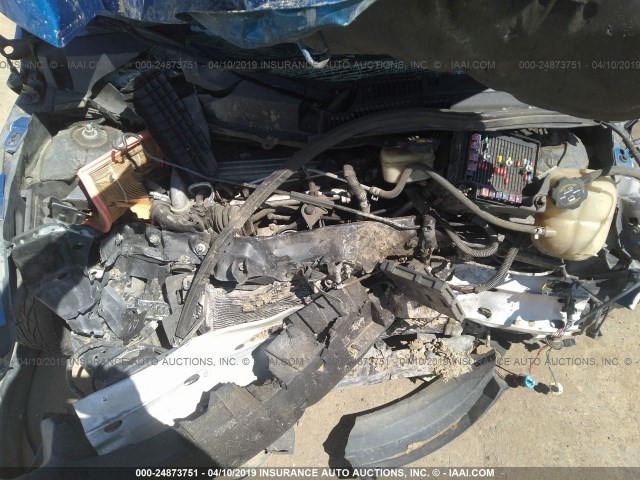 1G8AL52F63Z189810 - 2003 SATURN ION LEVEL 3 BLUE photo 10