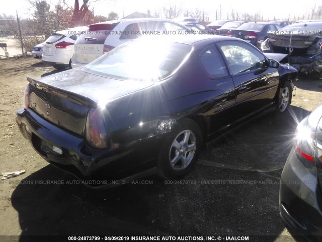 2G1WW12EX39208624 - 2003 CHEVROLET MONTE CARLO LS 黑色 照片 4