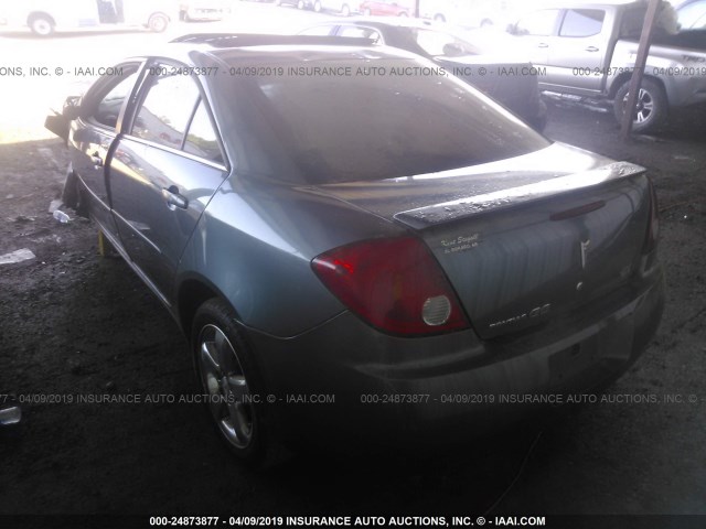 1G2ZH558964209822 - 2006 PONTIAC G6 GT BLUE photo 3