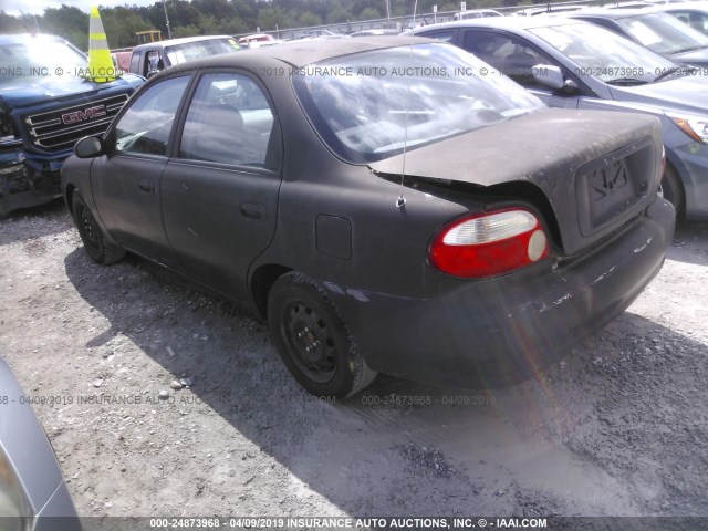 KNAFB1210Y5871802 - 2000 KIA SEPHIA LS BLACK photo 3