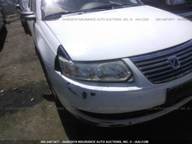 1G8AJ55F37Z127742 - 2007 SATURN ION LEVEL 2 WHITE photo 6
