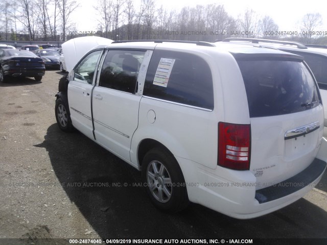 2A4RR5D19AR337524 - 2010 CHRYSLER TOWN & COUNTRY TOURING WHITE photo 3