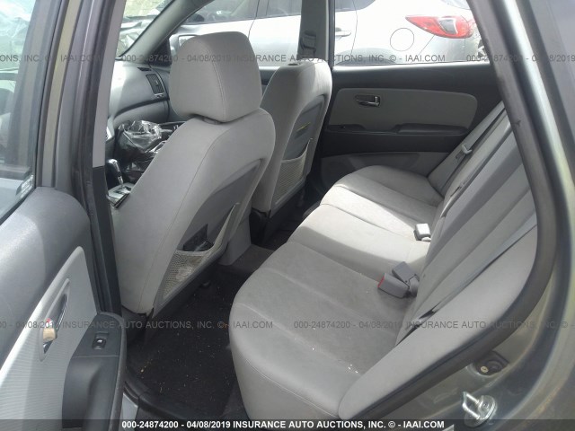 KMHDU4AD8AU929759 - 2010 HYUNDAI ELANTRA BLUE/GLS/SE GRAY photo 8